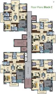 Project Image of 1130.0 - 2050.0 Sq.ft 2 BHK Apartment for buy in Theme Golf View