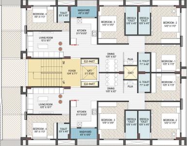 Project Image of 0.0 - 1233.0 Sq.ft 4 BHK Apartment for buy in Siddh Trade Simandhar Residency