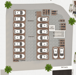 Project Image of 1358.0 - 1489.0 Sq.ft 3 BHK Apartment for buy in Deeps Shejal Encalve