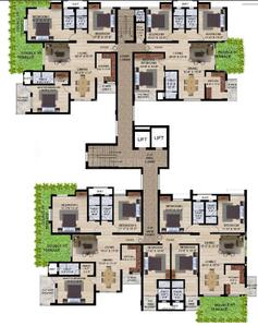 Project Image of 1880.0 - 2615.0 Sq.ft 3 BHK Apartment for buy in Panchratna Heritage