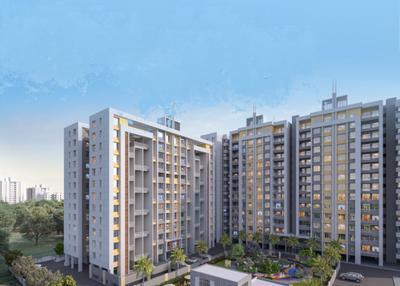 Project Image of 606.01 - 683.62 Sq.ft 2 BHK Apartment for buy in Achalare Spring Gardens Phase II