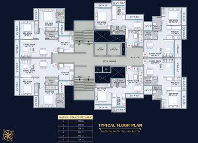 Project Image of 314.31 - 539.6 Sq.ft 1 BHK Apartment for buy in Ashapura Jayram Heights