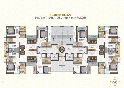 Project Image of 531.44 - 545.3 Sq.ft 2 BHK Apartment for buy in Kumar And Kumar Surbhi Sangeeta CHSL