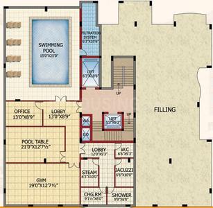 Project Image of 2585.0 - 2625.0 Sq.ft 3 BHK Apartment for buy in Maruthi Sindur Sunshine