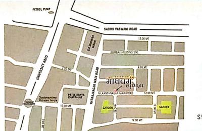 Project Image of 0.0 - 584.91 Sq.ft 2 BHK Apartment for buy in Shreenathji Madhvam Heights