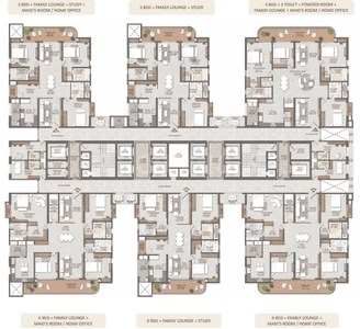 Project Image of 3067.0 - 4980.0 Sq.ft 3 BHK Apartment for buy in Brigade Gateway