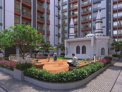 Project Image of 665.53 - 877.15 Sq.ft 2 BHK Apartment for buy in PMS Al Makkah Heights