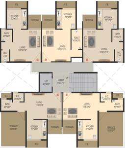 Project Image of 208.0 - 292.0 Sq.ft 1 RK Apartment for buy in Omcon Om Aagman