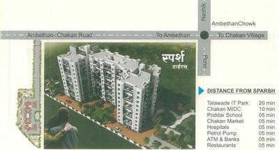 Project Image of 318.0 - 549.0 Sq.ft 1 BHK Apartment for buy in Samruddhi Sparsh Heights