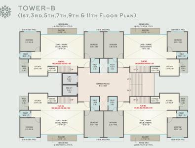 Project Image of 1760.22 - 2192.0 Sq.ft 4 BHK Duplex for buy in Gauri Florencia