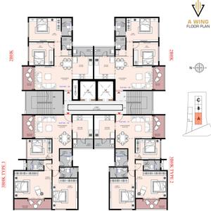Project Image of 332.82 - 942.6 Sq.ft 1 RK Apartment for buy in Yogeshwar Shivalik Synergy