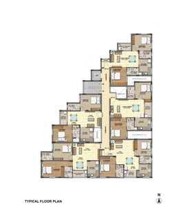 Project Image of 1025.0 - 1076.0 Sq.ft 2 BHK Apartment for buy in RLD Tripti
