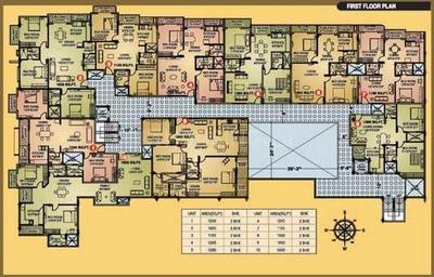 Project Image of 1120.0 - 1635.0 Sq.ft 2 BHK Apartment for buy in Nanda Ashirwad