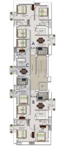 Project Image of 780.92 - 1030.75 Sq.ft 3 BHK Apartment for buy in MP Palacia Signature