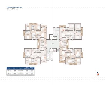 Project Image of 1093.0 - 1439.0 Sq.ft 3 BHK Apartment for buy in Shuvam Meadows