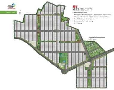 Project Image of 0.0 - 220.0 Sq.ft 1 BHK Apartment for buy in JBS Serene City