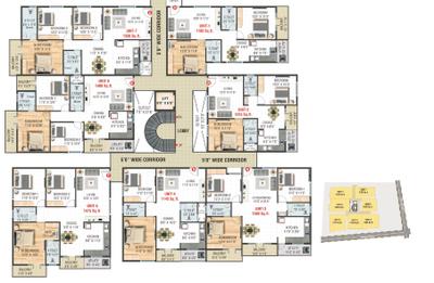 Project Image of 1015.0 - 1475.0 Sq.ft 2 BHK Apartment for buy in Raj Forest View