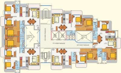 Project Image of 602.0 - 644.0 Sq.ft 2 BHK Apartment for buy in DBR Paramount Heights