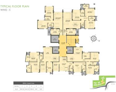 Project Image of 644.0 - 1318.0 Sq.ft 2 BHK Apartment for buy in Rohan Prithvii