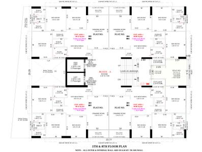 Project Image of 963.8 - 967.57 Sq.ft 3 BHK Apartment for buy in Shreeji The Glorious