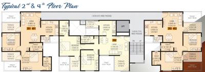 Project Image of 753.0 - 797.0 Sq.ft 2 BHK Apartment for buy in Trio Spaces 11 Abode