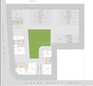 Project Image of 1665.5 - 1715.12 Sq.ft 4 BHK Apartment for buy in Shree The Capital Phase 1