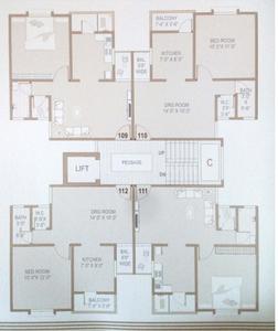 Project Image of 700.0 - 900.0 Sq.ft 2 BHK Apartment for buy in Aditya Residency
