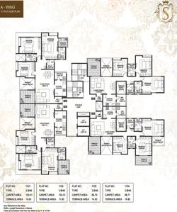 Project Image of 0.0 - 848.0 Sq.ft 3 BHK Apartment for buy in Paranjape Swapna Samrat