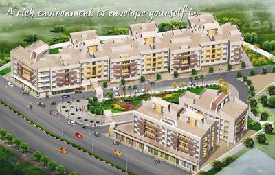 Project Image of 165.0 - 755.0 Sq.ft 1 RK Apartment for buy in Shree Ostwal Wonder City A1 To E3