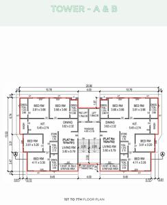 Project Image of 1055.83 - 1446.51 Sq.ft 3 BHK Apartment for buy in Sahajanand Lotus