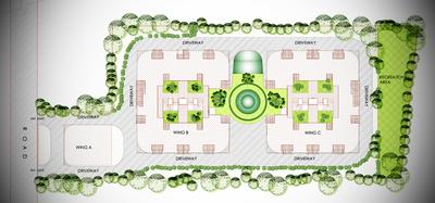 Project Image of 194.0 - 409.0 Sq.ft 1 RK Apartment for buy in Shree Vishnu Crossing Greens The Residences