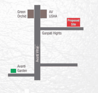 Project Image of 1135.0 - 1153.0 Sq.ft 2 BHK Apartment for buy in Rudraksha Ganpati Tower