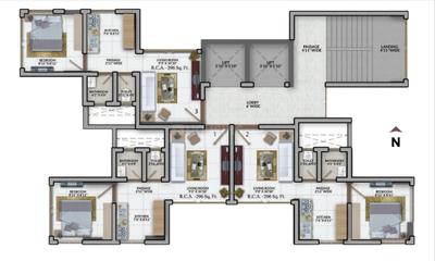 Project Image of 0.0 - 296.01 Sq.ft 1 BHK Apartment for buy in Samarth Menaba Heights