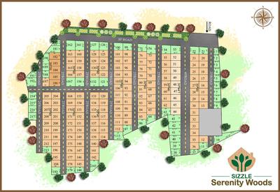 Sizzle Serenity Woods Layout Plan 1