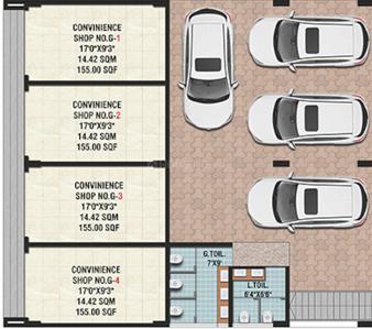 Project Image of 489.87 - 707.3 Sq.ft 1 BHK Apartment for buy in Jadhav Dwarka Heights