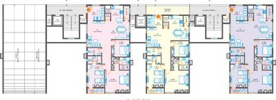 Project Image of 2303.0 - 2738.0 Sq.ft 3 BHK Apartment for buy in Vishal Vishals Srinivasakrupa