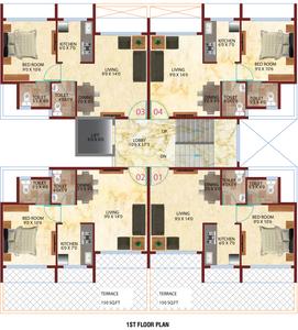 Project Image of 367.82 - 532.32 Sq.ft 1 BHK Apartment for buy in Gajora Kalpavruksha Valley