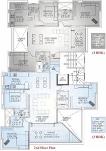 Project Image of 1033.0 - 1699.0 Sq.ft 2 BHK Apartment for buy in Angal Tathastu