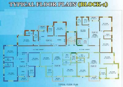 Project Image of 949.0 - 1215.0 Sq.ft 2 BHK Apartment for buy in Bidisha Apartment