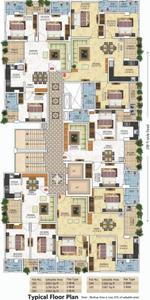 Project Image of 1166.0 - 1691.0 Sq.ft 2 BHK Apartment for buy in Ganga Kotecha Royal Florence