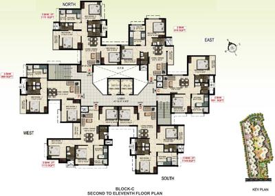 Project Image of 913.0 - 1205.0 Sq.ft 2 BHK Apartment for buy in Real Padmasri