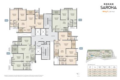 Project Image of 836.0 - 2023.0 Sq.ft 2 BHK Apartment for buy in Rohan Saroha