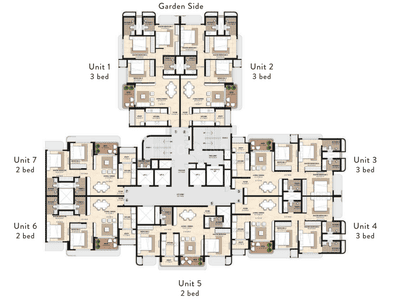 Project Image of 862.0 - 1744.0 Sq.ft 2 BHK Apartment for buy in Lodha Panache
