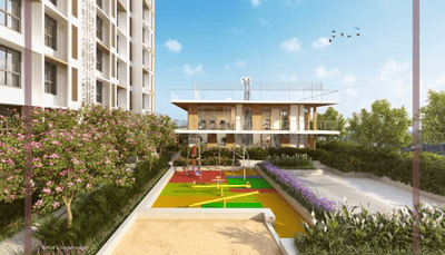 Project Image of 386.96 - 982.96 Sq.ft 1 BHK Apartment for buy in Sheth Auris Ilaria Tower B