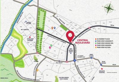 Project Image of 853.04 - 1679.17 Sq.ft Residential Plot Plot for buy in Bestech Central Boulevard