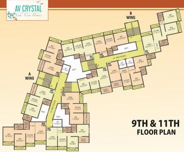 Project Image of 385.0 - 616.0 Sq.ft 1 BHK Apartment for buy in AV Crystal