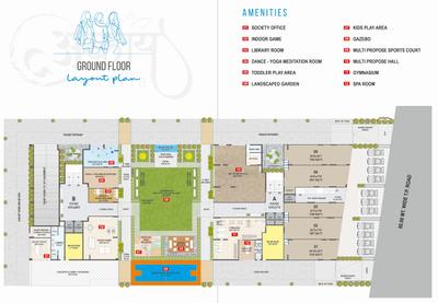 Project Image of 1029.78 - 1522.23 Sq.ft 3 BHK Apartment for buy in Mahadev Akaay Luxuria