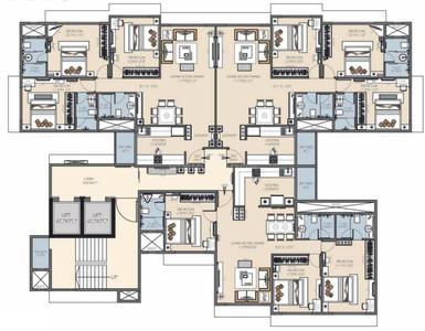 Project Image of 927 Sq.ft 2 BHK Apartment / Flat for sale in Sector 151 for Rs. 7500000