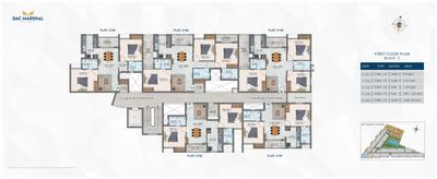 Project Image of 1164.0 - 1490.0 Sq.ft 2 BHK Apartment for buy in DAC Marshal