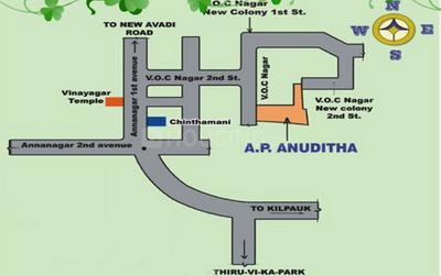Project Image of 800.0 - 1300.0 Sq.ft 2 BHK Apartment for buy in AP Anuditha